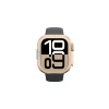 Etui metalowe AMAZINGTHING Titan Pro na Apple Watch 11 46mm aluminiowe - złote