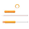 Stoyobe Silicone Holder uchwyt silikonowy dla Apple Pencil 1 / Apple Pencil 2 / Huawei M-Pencil pomarańczowy