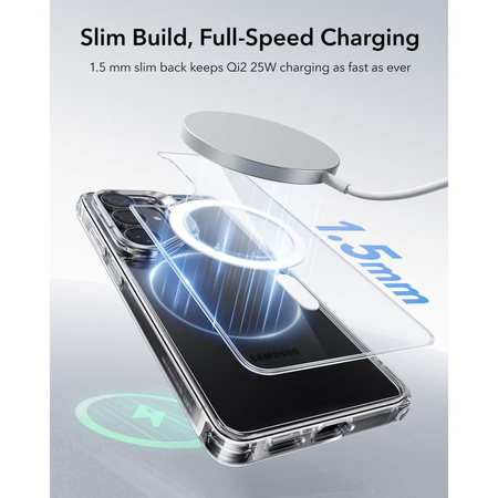 ESR CLASSIC HYBRID KICKSTAND MAGSAFE GALAXY S26 CLEAR