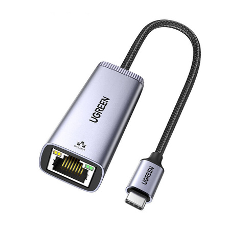 UGREEN ADAPTER SIECIOWY USB-C DO RJ45 DO MACBOOKA TELEFONU Z OBSŁUGĄ 1GBPS