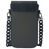 Nimmy Zestaw 3w1 torebka na telefon +    portfel + etui na lokalizator czarny/black Big Eyed Pet 2.0 Panda