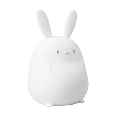SUPERFIRE LAMPKA NOCNA LITTLE RABBIT DLA DZIECI Z BEZPIECZNYM ŚWIATŁEM LED