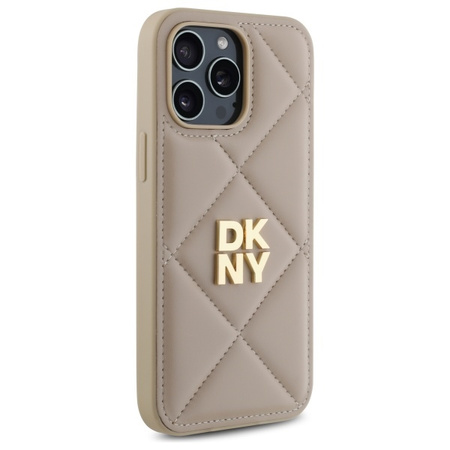 DKNY ETUI DO IPHONE 14 PRO 6.1 QUILTED STACK LOGO OCHRONA TELEFON POKROWIEC