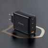 Phone Charger, GaN, Fast, USB-C/ USB, 4 PORTS, 120W, USB-C cable, Mcdodo