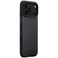 Etui PITAKA Aramid UltraGuard MagSafe do iPhone 17 Pro czarno szary