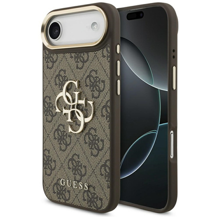 Etui Guess 4G Big 4G Classic Logo do     iPhone Air brązowy złoty