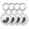 TECH-PROTECT ETUI DO AIRTAG 4-PACK DO APPLE AIRTAG OCHRONNE I PRZEŹROCZYSTE