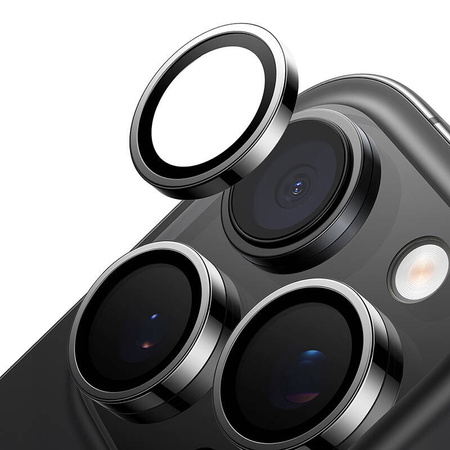 TORRAS SZKŁO LENSGUARD DO IPHONE 16 PRO OCHRONA APARATU Z ŁATWĄ INSTALACJĄ