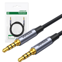 Ugreen kabel przewód AUX mini jack 3.5mm (męski) - mini jack 3,5mm (męski) 2m czarny (AV183)