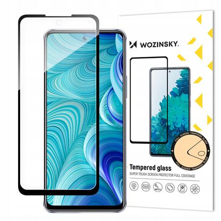 WOZINSKY SZKŁO HARTOWANE DO INFINIX HOT 11S FULL GLUE Z RAMKĄ CASE FRIENDLY