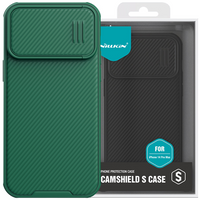 Nillkin CamShield S Case etui iPhone 14 Pro Max pancerny pokrowiec osłona na aparat zielone