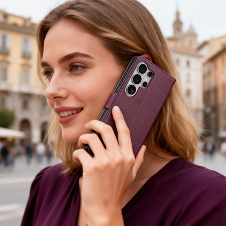 TECH-PROTECT WALLET GALAXY S26 ULTRA MULBERRY