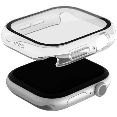 UNIQ ETUI CASE DO APPLE WATCH 46 MM NAUTIC PRZEZROCZYSTE Z SYSTEMEM