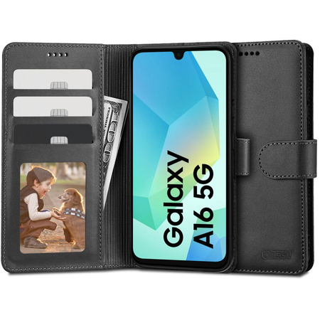 TECH-PROTECT POKROWIEC WALLET DO SAMSUNG GALAXY A16 4G 5G KOMPAKTOWY DESIGN