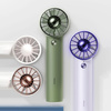 Baseus mini wentylator wiatrak powerbank z wbudowanym kablem USB Typ C 4000mAh zielony (ACFX010106)
