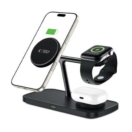 TECH-PROTECT QI15W-A45 ŁADOWARKA BEZPRZEWODOWA DO MAGSAFE IPHONE 15 14 13