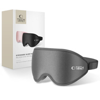 TECH-PROTECT EYESHADE SLEEP MASK DO SEN MASECZKA NA OCZY Z GUMKĄ