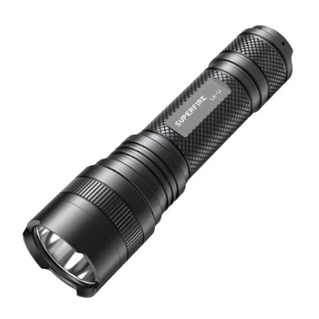 SUPERFIRE LATARKA L6-U 1480LM DO WĘDRÓWEK OUTDOOR ZASILANIE USB-C Z USB-C