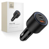 TECH-PROTECT ŁADOWARKA DO SAMOCHODU 3-PORT USB PD175W DO IPHONE 11 12 13 14