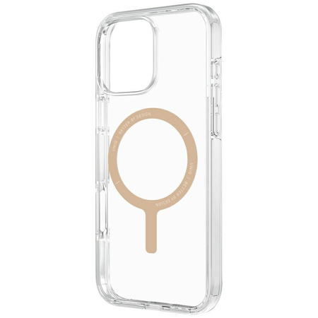 UNIQ ETUI CLARIO DO IPHONE 16 PRO MAGCLICK CHARGING PRZEZROCZYSTY ZŁOTY