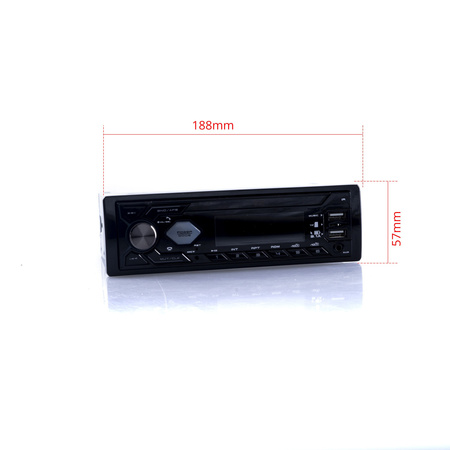 EP AUDIO RADIO 12V Z AUX USB DO SAMOCHODÓW Z FUNKCJĄ HANDS-FREE I BLUETOOTH