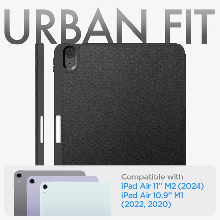 SPIGEN URBAN FIT CASE DO IPAD AIR 10.9 2020 2022 2024 2025 Z OCHRONĄ EKRANU
