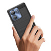 Etui silikonowe Carbon Case do Motorola Edge 40 - czarne