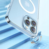 Etui do telefonu McDodo przezroczyste magnetyczne do iPhone 12/12PRO