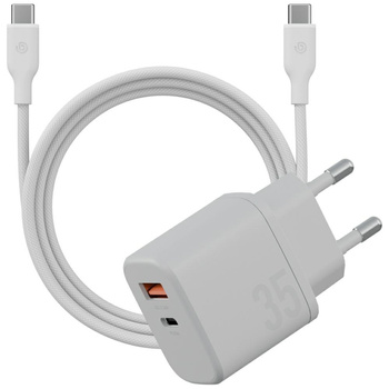 ENERGEA ŁADOWARKA SIECIOWA BAZIC GOPORT VEOX DO TELEFONÓW USB-C 1xUSB-A