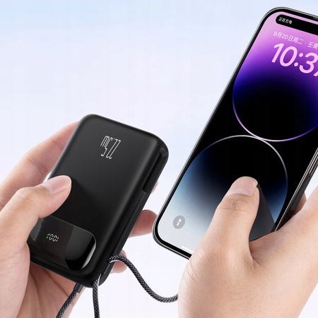 MCDODO POWERBANK 20000MAH Z WYŚWIETLACZEM USB USB-C 22,5W + KABEL LIGHTNING