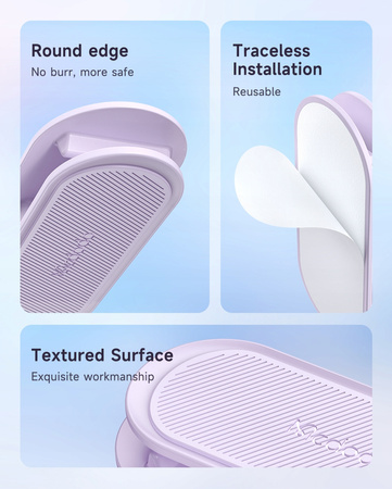 MCDODO ORGANIZER NA KABLE DO KABLI POD NA BIURKO UCHWYT KLEJ SAMOPRZYLEPNY