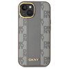 DKNY ETUI HARDCASE DO IPHONE 15 PLUS 6.7 DO MAGSAFE LEATHER CHECKERED MONO