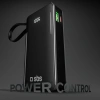 Powerbank SBS 10000 mAh 20W z wbudowanym kablem USB-C i wyświetlaczem cyfrowym - czarny