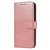 Magnet Case elegancki futerał etui pokrowiec z klapką i funkcją podstawki Samsung Galaxy A03s (166,5) różowy