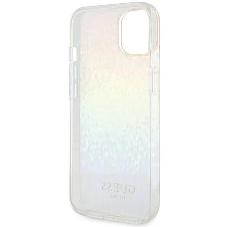 Etui Guess IML Faceted Mirror Disco Iridescent na iPhone 12/12 Pro - wielokolorowe