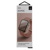 UNIQ pasek Aspen Apple Watch 44/42/45mm Series 4/5/6/7/8/SE/SE2 Braided różowy/grapefruit pink