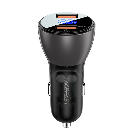 ACEFAST ŁADOWARKA SAMOCHODOWA 45W 2X USB QC3.0 DO SAMOCHODU Z SYSTEMEM AFC