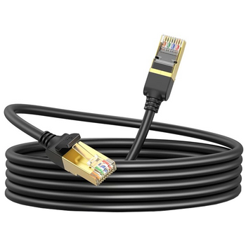 Kabel sieciowy Ugreen NW107 RJ45/Cat 7 STP 5m - czarny