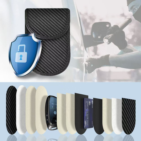 TECH-PROTECT KLATKA FARADAYA POKROWIEC DO KLUCZY RFID SIGNAL BLOCKER