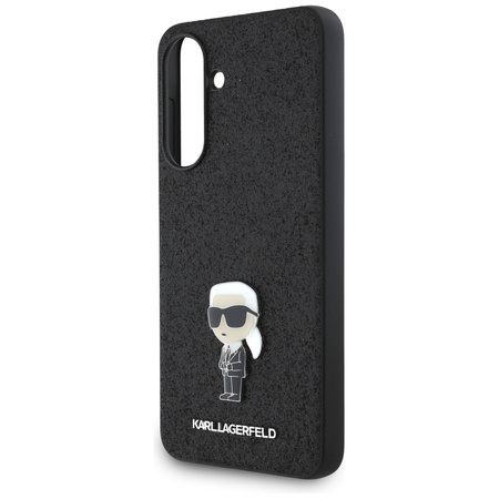 KARL LAGERFELD POKROWIEC FIXED GLITTER DO SAMSUNG GALAXY A36 LOGO METAL PIN