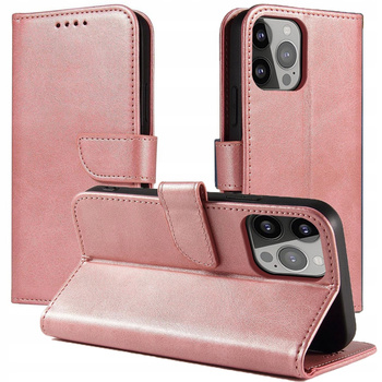 HURTEL ETUI DO IPHONE 14 PRO MAX MAGNETYCZNE Z KLAPKĄ I FUNKCJĄ PORTFELA