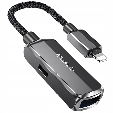 McDodo Adapter do iPhone,  złącze do telefonu Apple, do OTG, USB 3.0