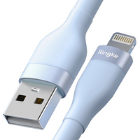 Ringke kabel USB-A - Lightning 480Mb/s 12W 2m niebieski (CB09987RS)