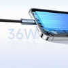 MCDODO KABEL USB-C LIGHTNING SZYBKIE ŁADOWANIE USB TYP C 36W 1M LED BIAŁY