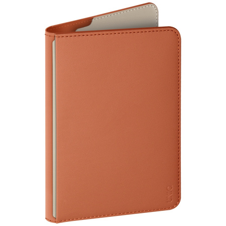 Etui na paszport UNIQ Belmont blokada    RFID terracotta kość słoniowa