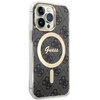 Etui Guess GUHMP13LH4STK na iPhone 13 Pro / 13 - czarne 4G MagSafe