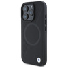 BMW BMHMP16X23RTPK iPhone 16 Pro Max     6.9 czarny/black hardcase Sign Leather Half Textured And Circle MagSafe