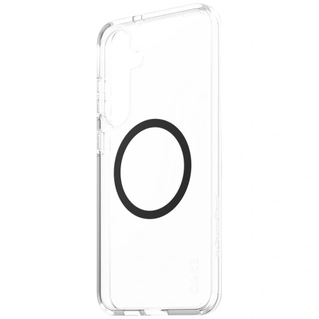 Etui CARE by PanzerGlass Flagship Urban Combat Black QI do Samsung Galaxy S25+ - przezroczysty
