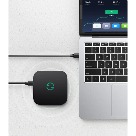 Kabel Ugreen US128 90576 USB-A 3.0 / USB-A 3.0 5Gb/s 3m - czarny