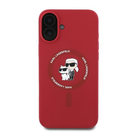 KARL LAGERFELD ETUI HARDCASE DO IPHONE 16 6.1 KARL&CHOUPETTE RING